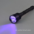 Wiederaufladbare 365nm 395nm UV LED Taschenlampe